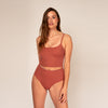 Evolve Long Top - rose brown             //PRE-ORDER
