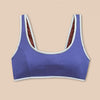 Allie Bikini Top - reversible rose brown / lilac             //PRE-ORDER