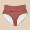 Emee High Waist - reversible white / rose brown    //PRE-ORDER