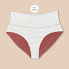 Emee High Waist - reversible white / rose brown    //PRE-ORDER