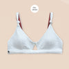 Coral Bikini Top - white             //PRE-ORDER