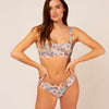 Ami Hipster   - reversible  floral / green