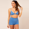 Knotted Top - blau