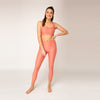 High Waist Leggings - peach
