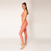 High Waist Leggings - peach