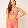 Emee High Waist - reversible spice / pink