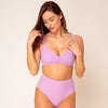Emee High Waist - reversible pink / lilac