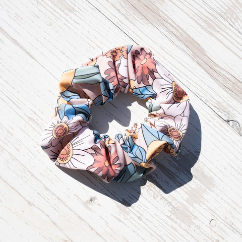 Scrunchie - floral boho