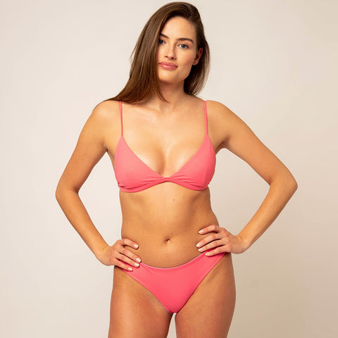 Capri Triangle Top - pink